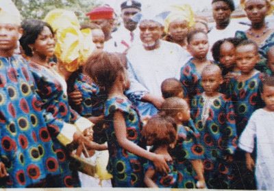 18. Baba Sala and children